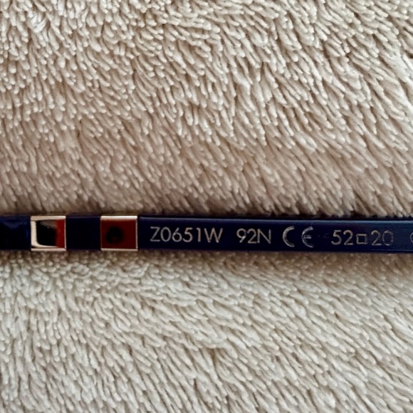 Authentic Louis Vuitton Navy and Silver Sunglasses - Picture 8 of 8